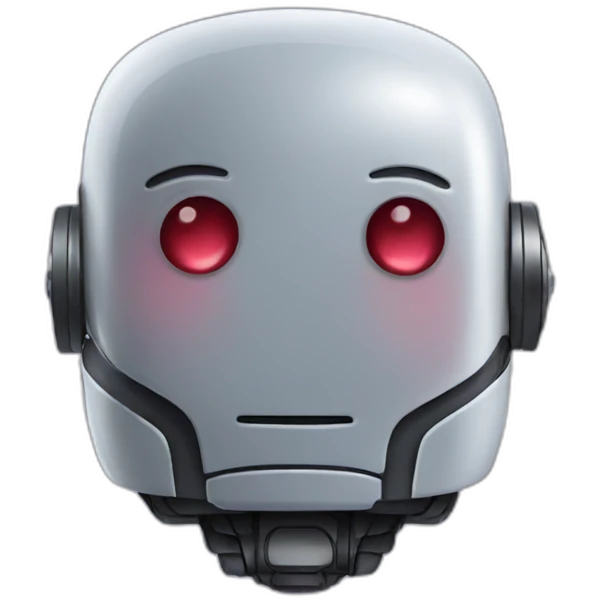 robot in love emoji