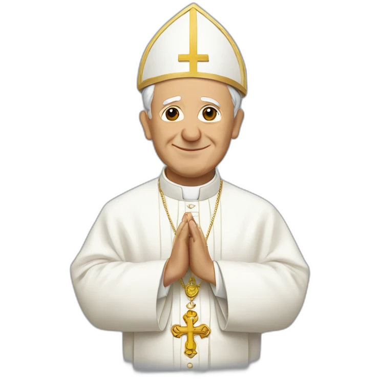 yoga pope francis emoji