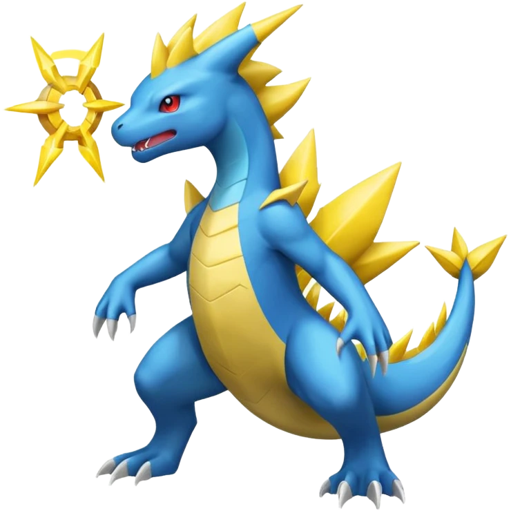 Electrike-Manectric-Salamence-fusion (full body) emoji