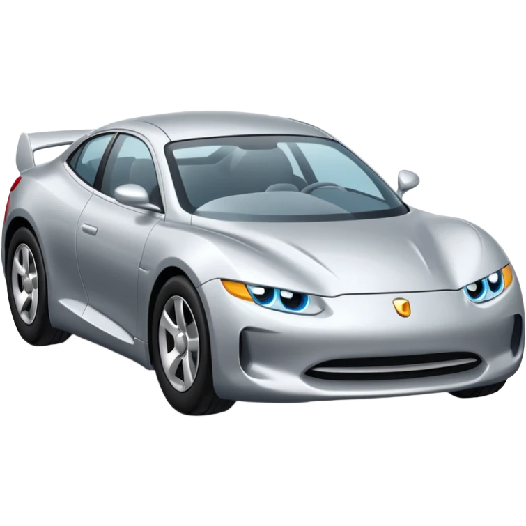 modern car horizontal emoji