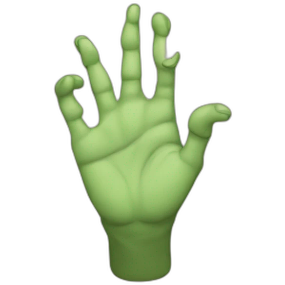 star wars yodas hand emoji
