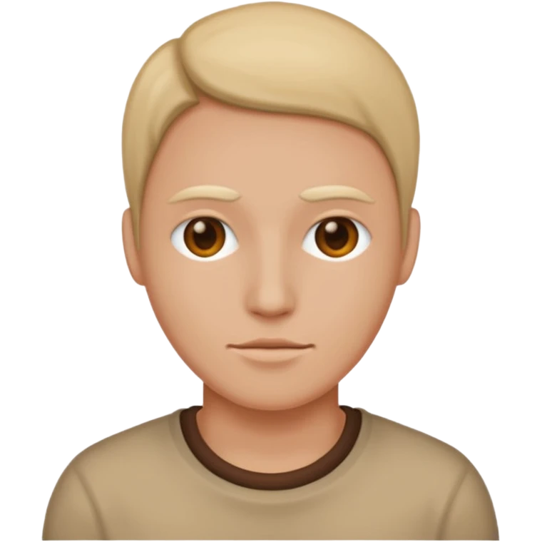 WITHOUT FACE, WITHOUT ANY FACE emoji