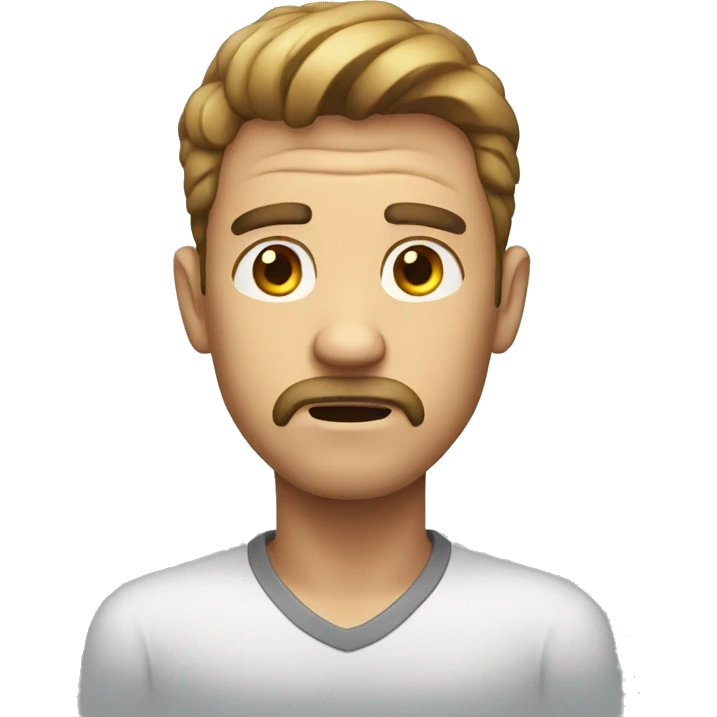 nervous man emoji