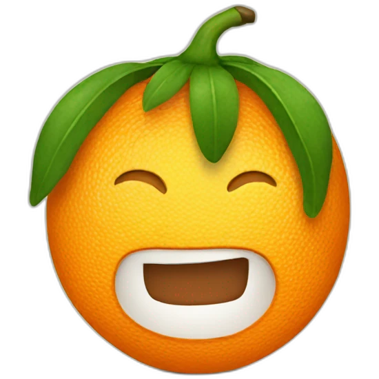 Naranja emoji