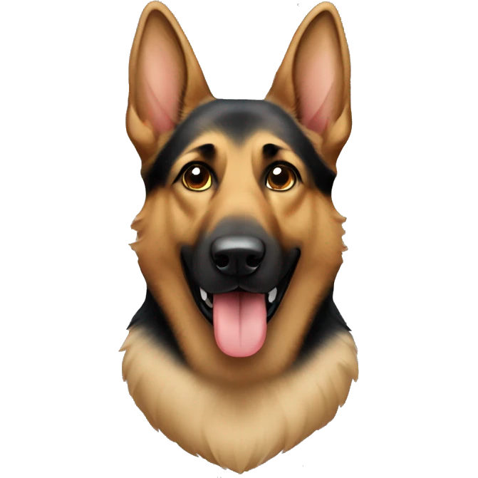 German shepherd emoji