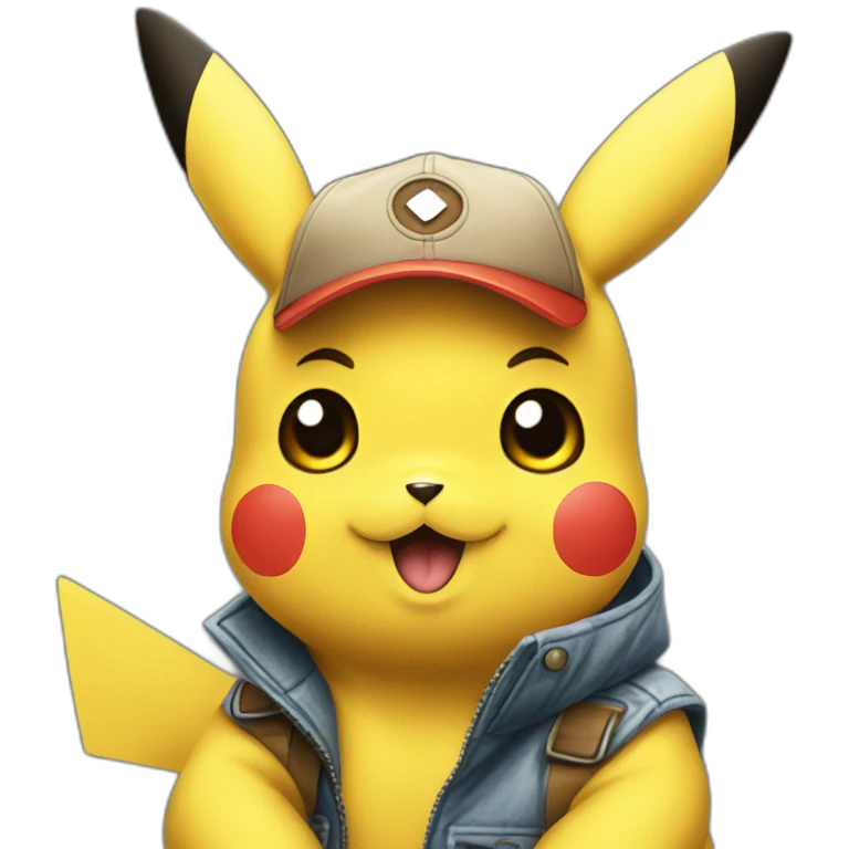 pikachu drawing emoji