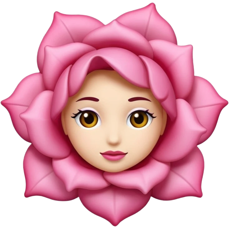 Rosa de porcelana da china emoji
