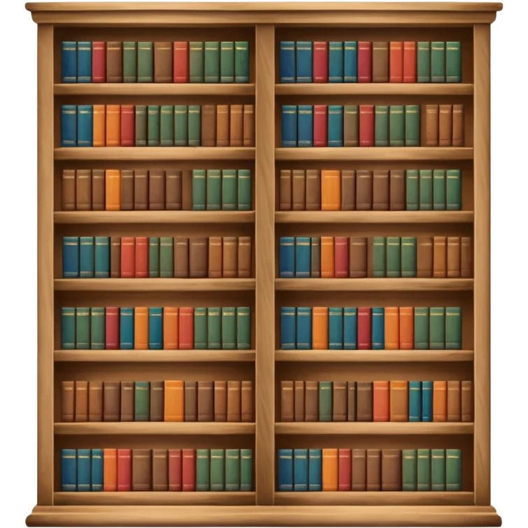 bookshelves emoji