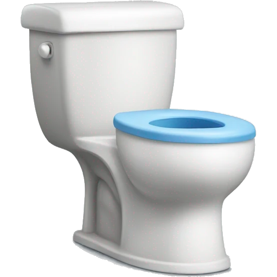 toilet with head popping out of it emoji