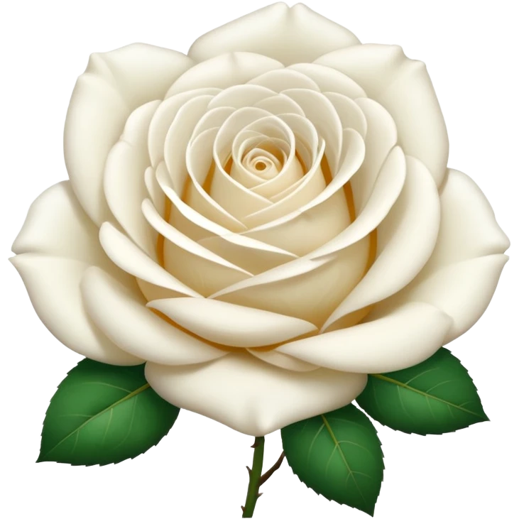 White rose emoji