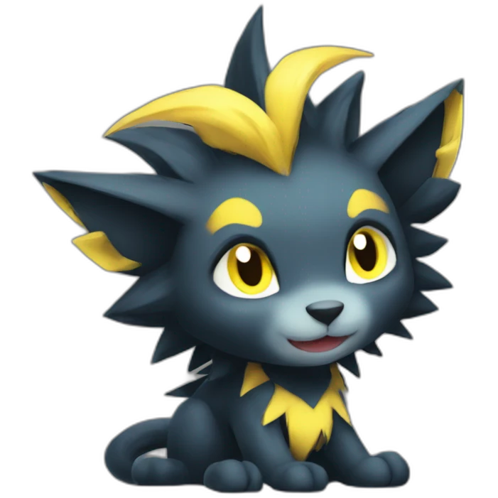 cute luxray emoji