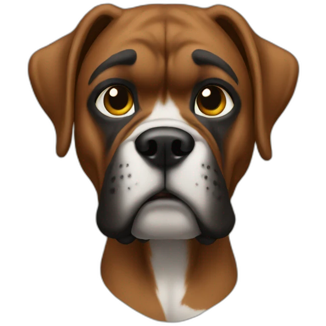 Boxer emoji