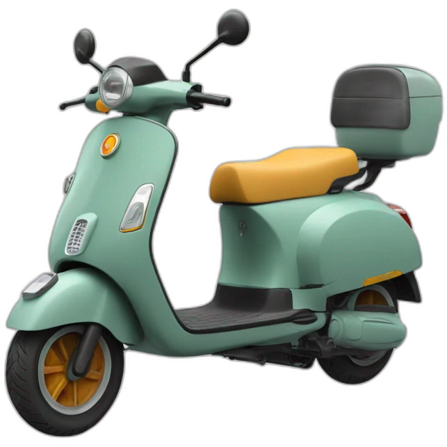 E scooter with color code 311c emoji