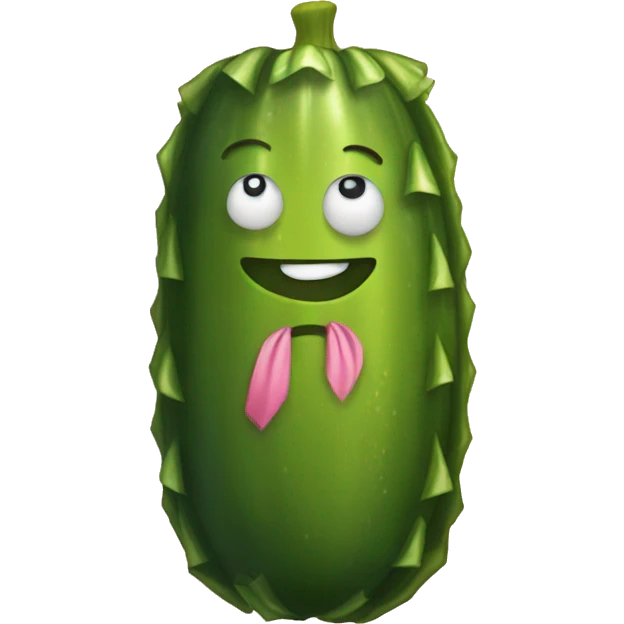 pickle wearing a tutu emoji