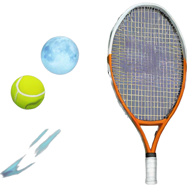 Chain moon bad tennis emoji