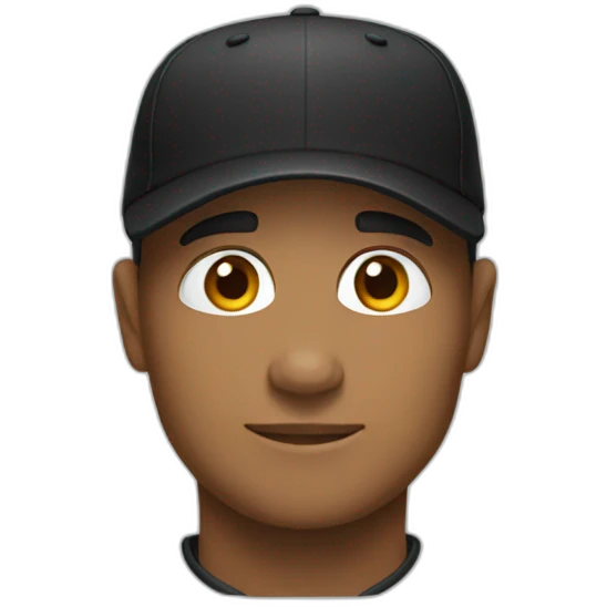 Black Cap  emoji