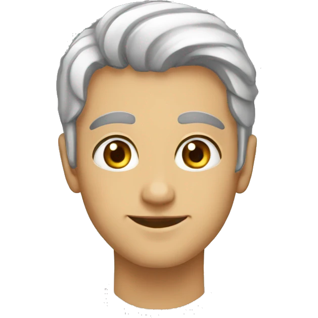 رجل معا عيون على شكل قلوب emoji