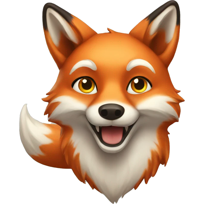  Charming fox emoji