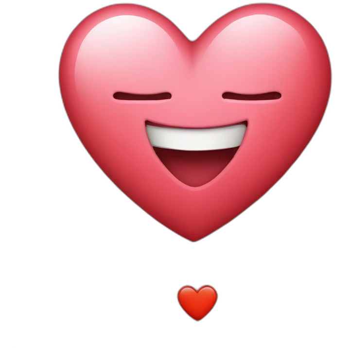 heart with Letter E emoji