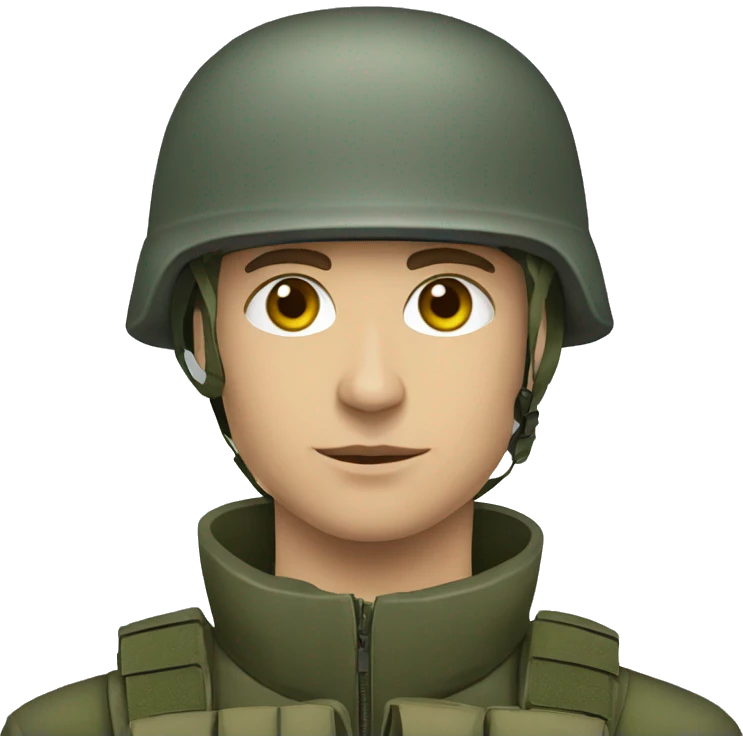 Military operator Ukraine armed forces emoji
