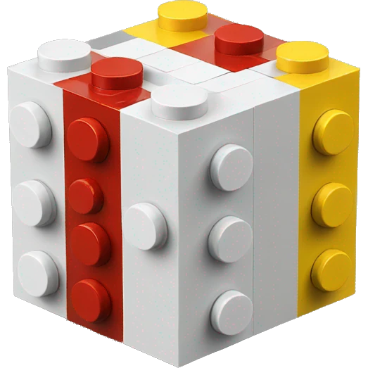 Lego block emoji