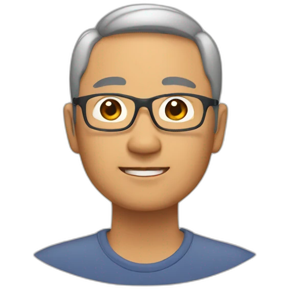 Asian father emoji