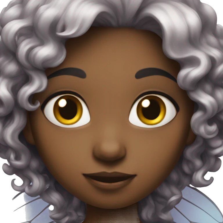 Black fairy  emoji
