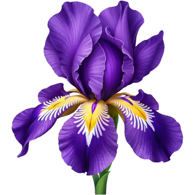 iris flower emoji