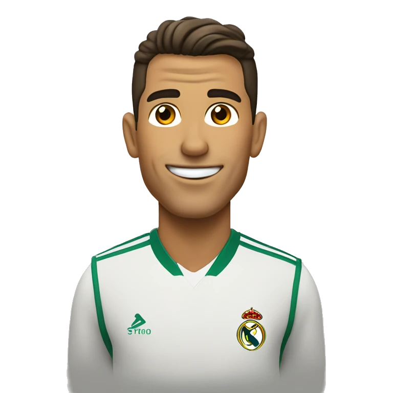 Cristiano con la cara en forma de camello emoji