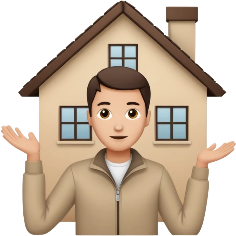 flipping house emoji