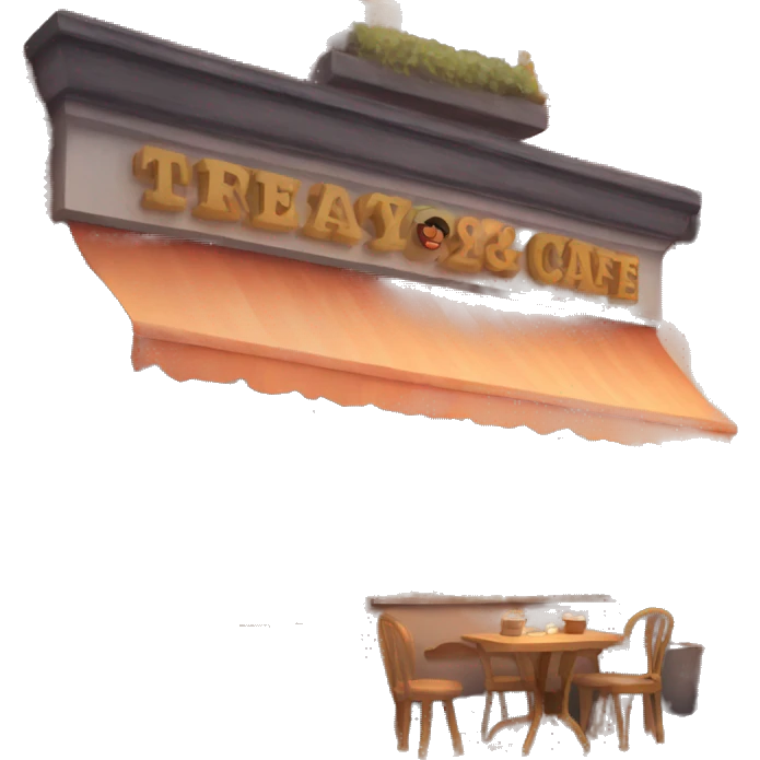 Cozy cafe emoji