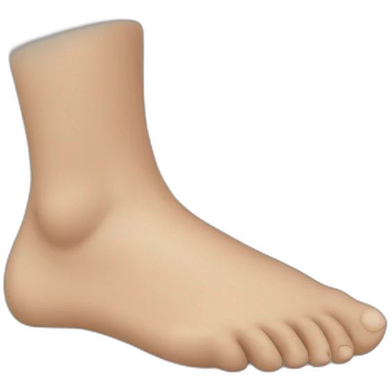 Foot emoji