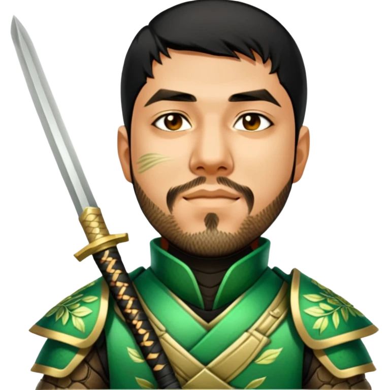 Emerald Samurai emoji