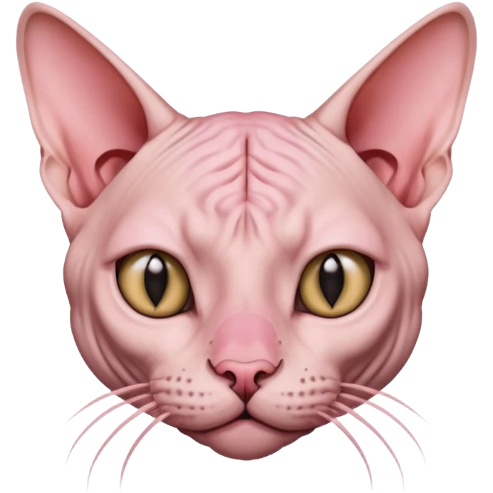 Sphynx cat nosepicking emoji