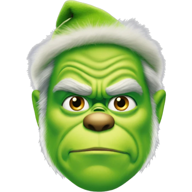 henry cavill as grinch emoji