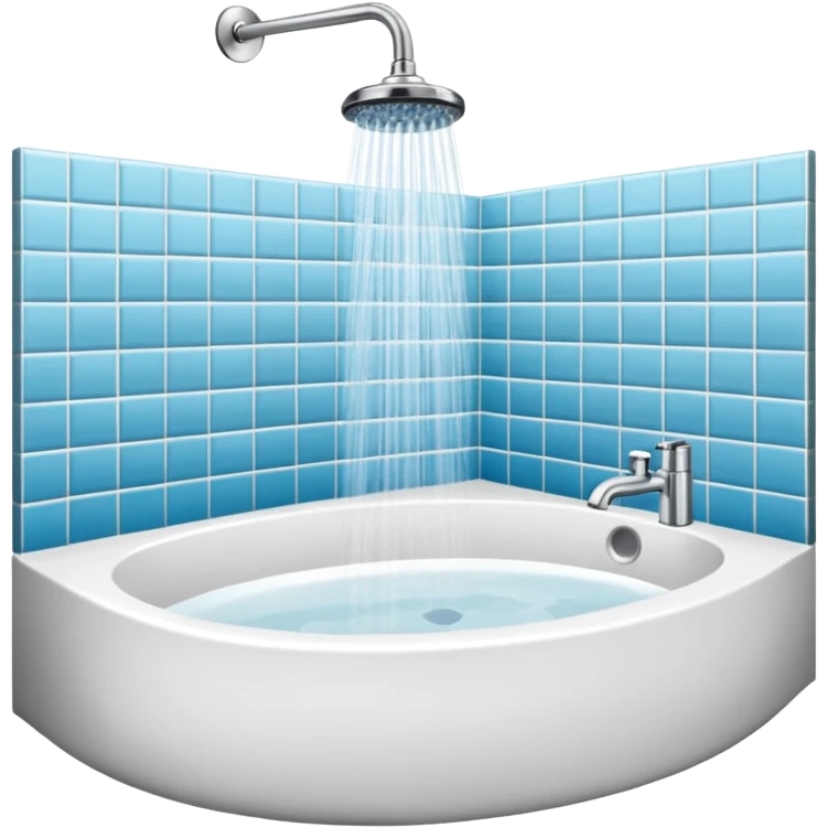 Bath Shower emoji
