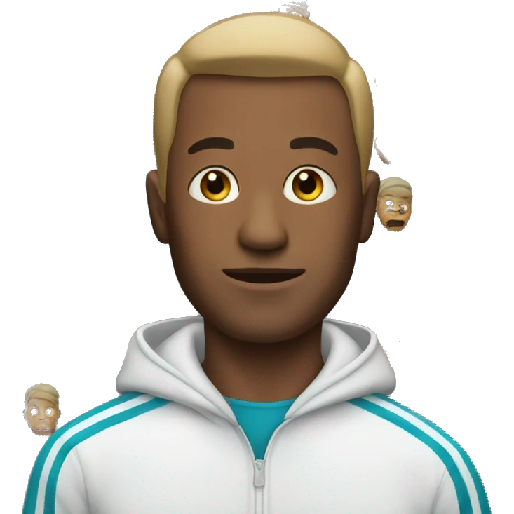 Man in tracksuit emoji
