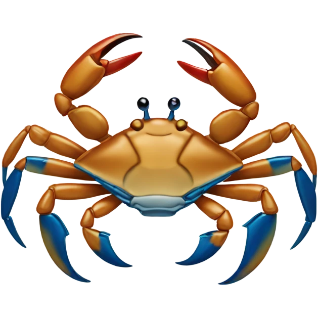 Pirate blue crab emoji