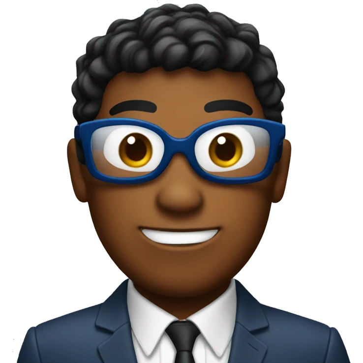 Spiderman in a suit emoji