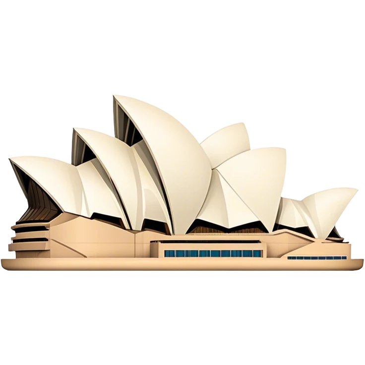 sydney opera house, no frame emoji
