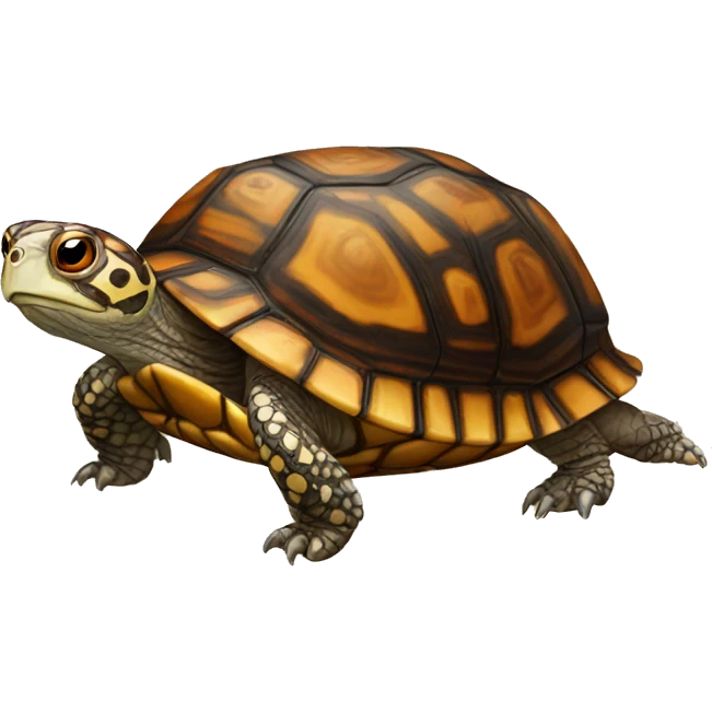 Ornate Box turtle emoji