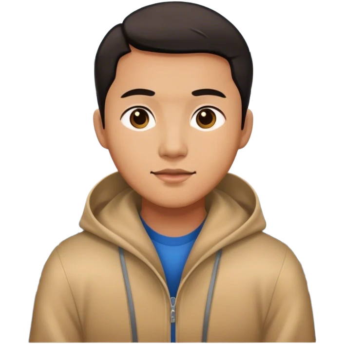 chinese man on a bus emoji