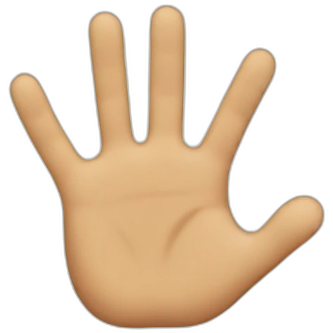 like hand emoji