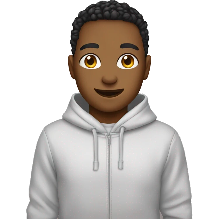 Cutie hoodie emoji
