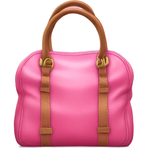 Pink bag emoji
