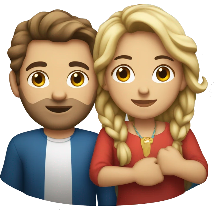 Familia grande italiana argentina emoji