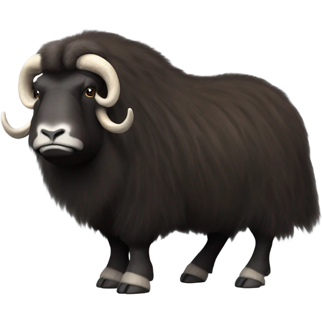 Musk ox emoji