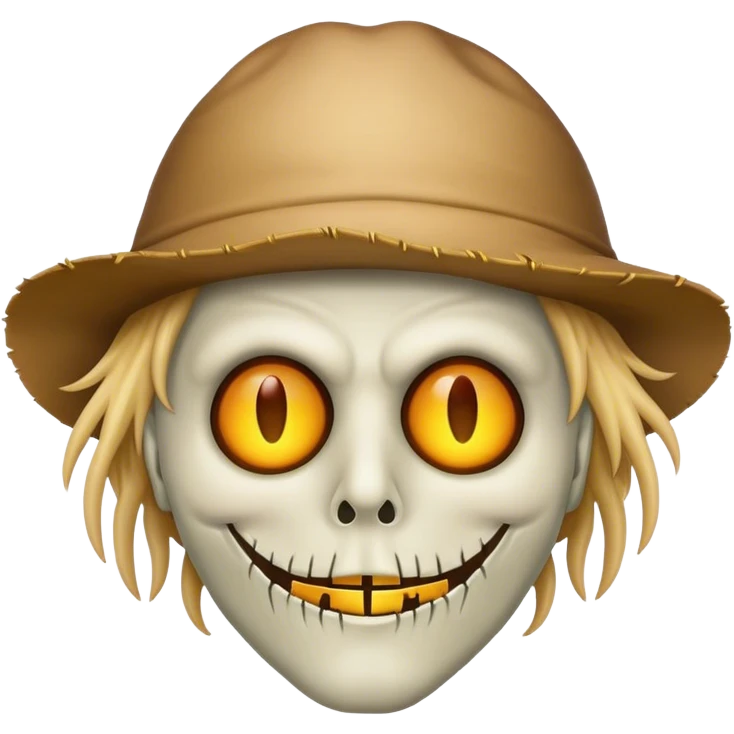 Scarecrow brain emoji
