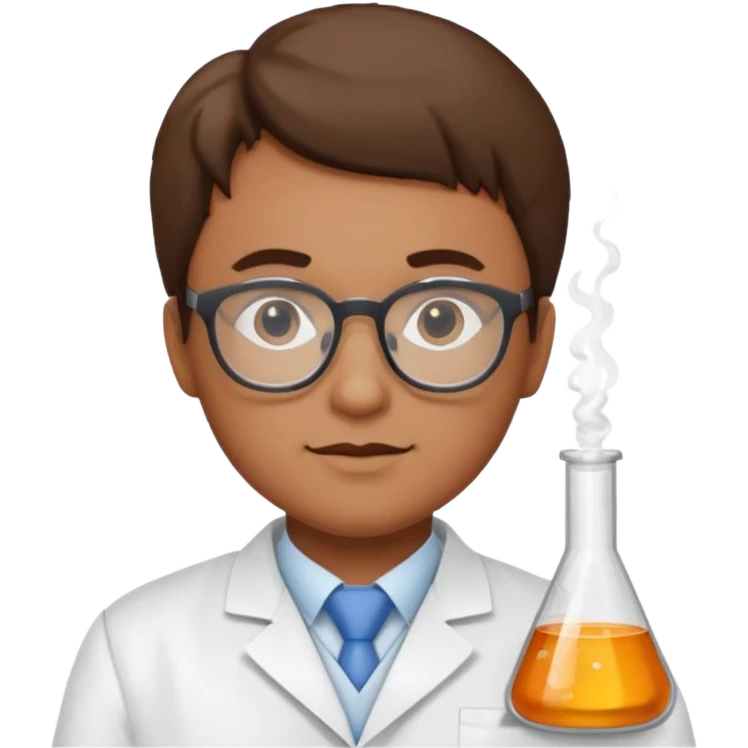 Show me a theoretical chemist emoji