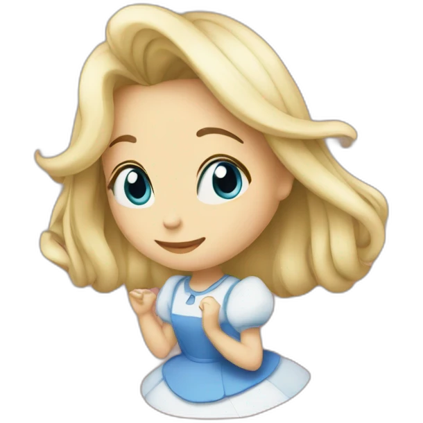 I love Alice emoji